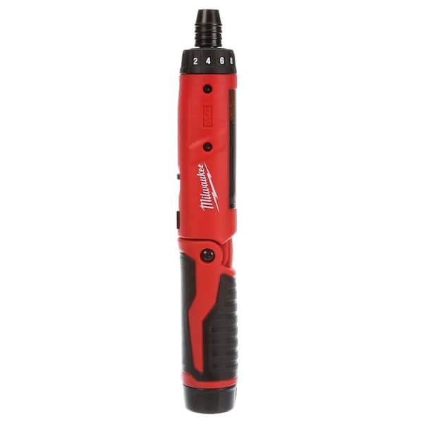 M4 4V Lithium-Ion Cordless 1/4 in. Hex Screwdriver 2-Battery Kit