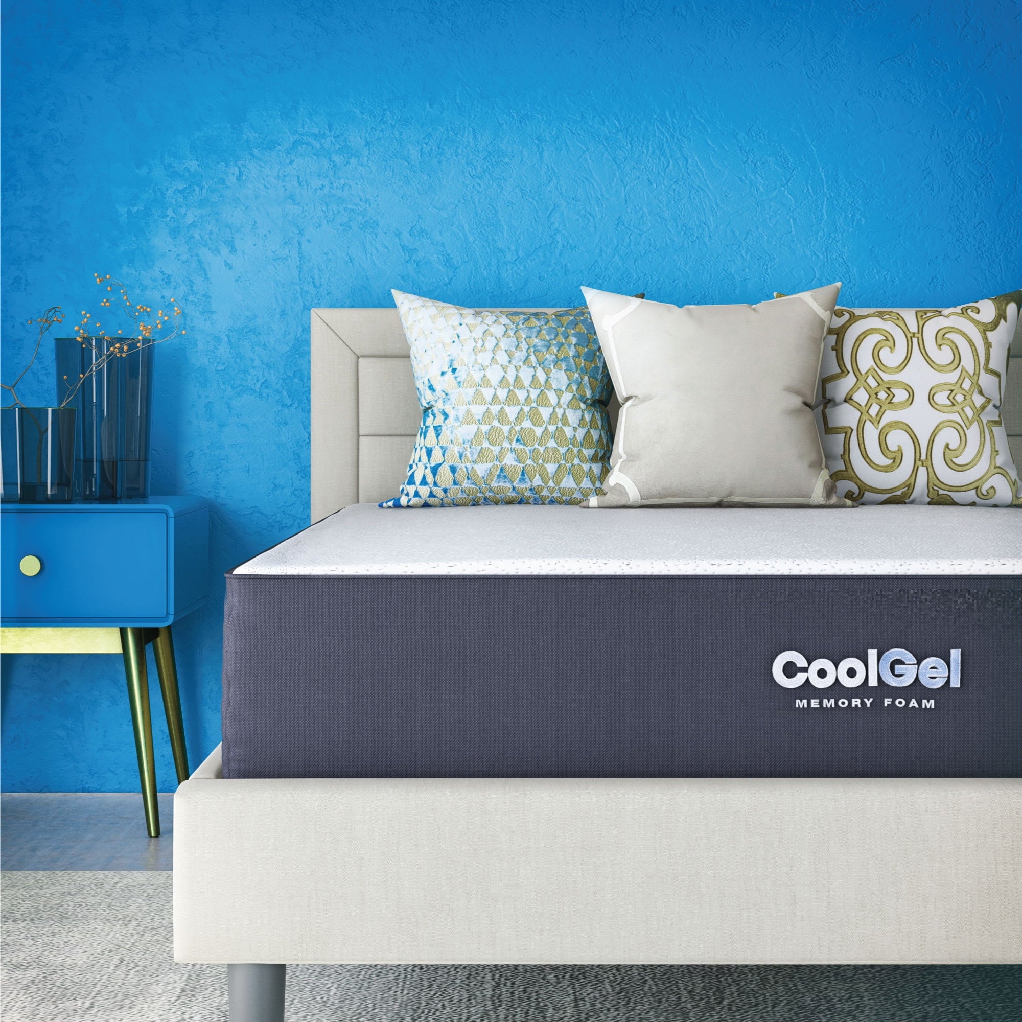 Gel 10 Gel Memory Foam Mattress. Queen