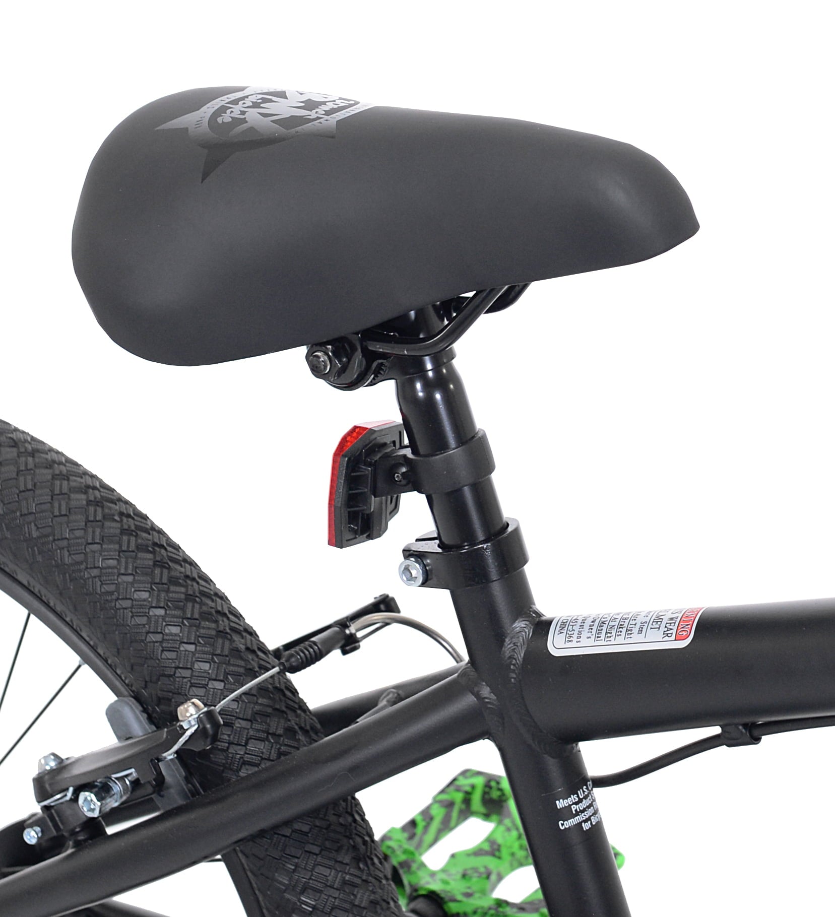 20 in. Chaos Boy's BMX Child Bicycle. Hydro Dip Matte Black