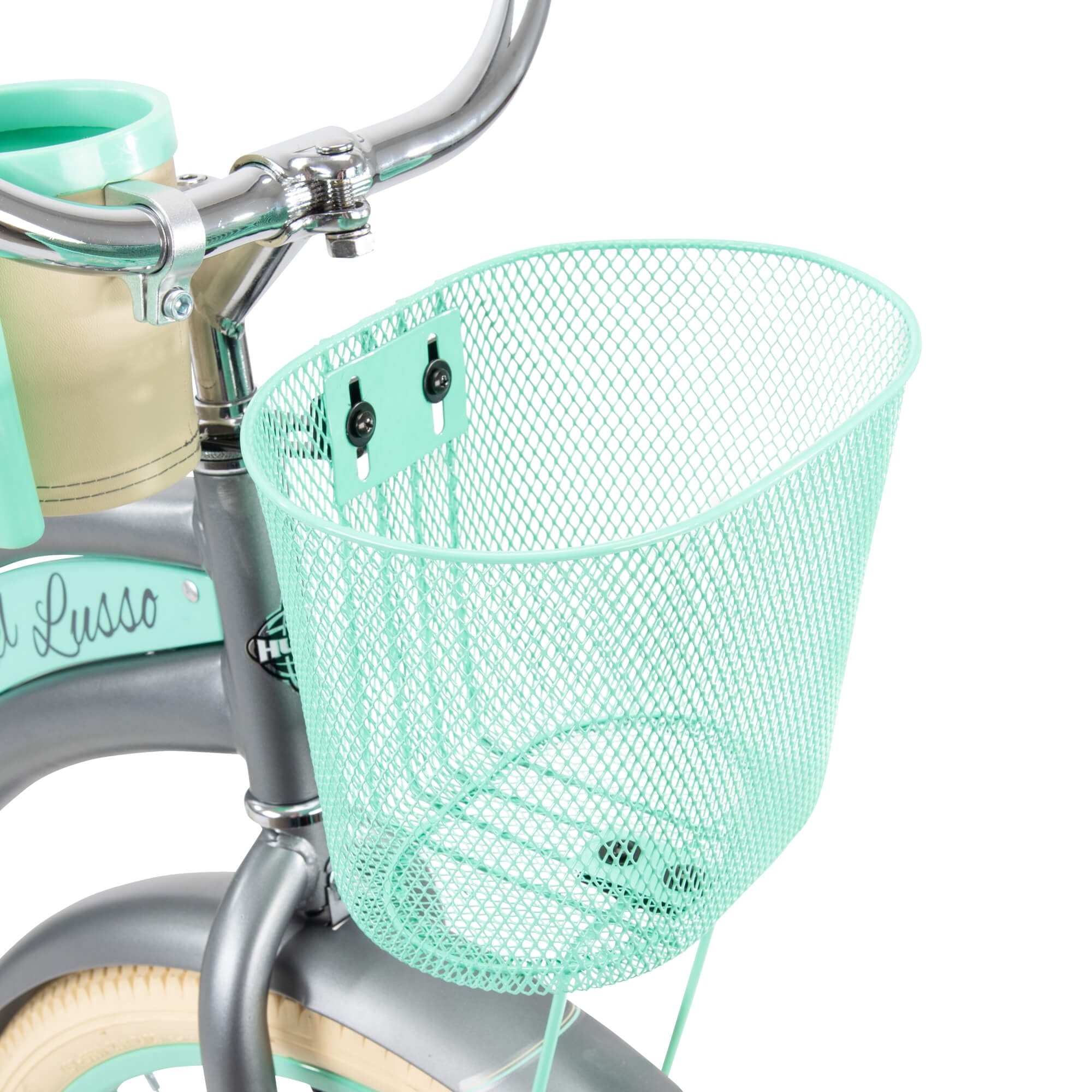 Nel Lusso Classic Cruiser Bike with Perfect Fit Frame. Women's. Gray. 26