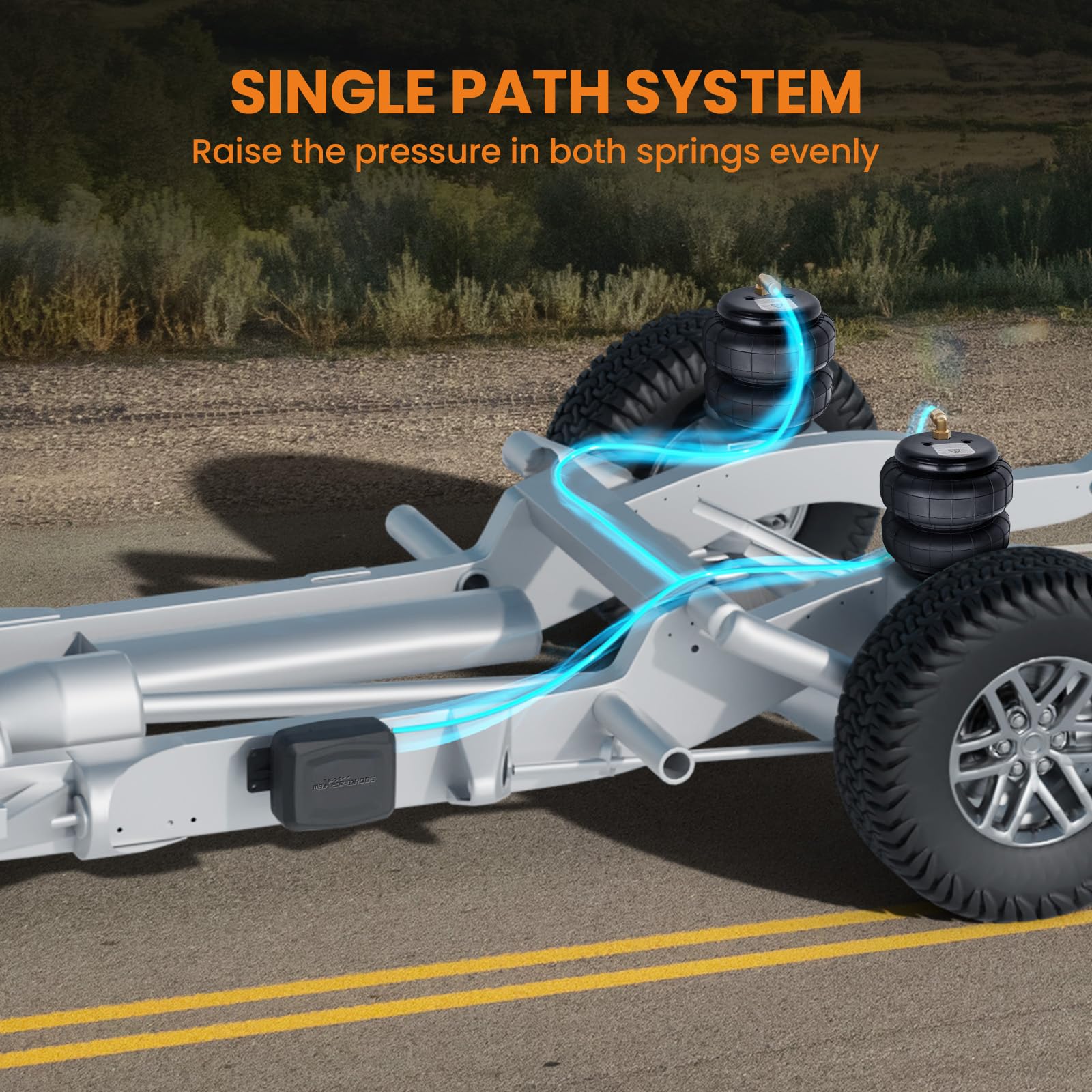 maXpeedingrods On Board Air Compressor System for Trucks Vans