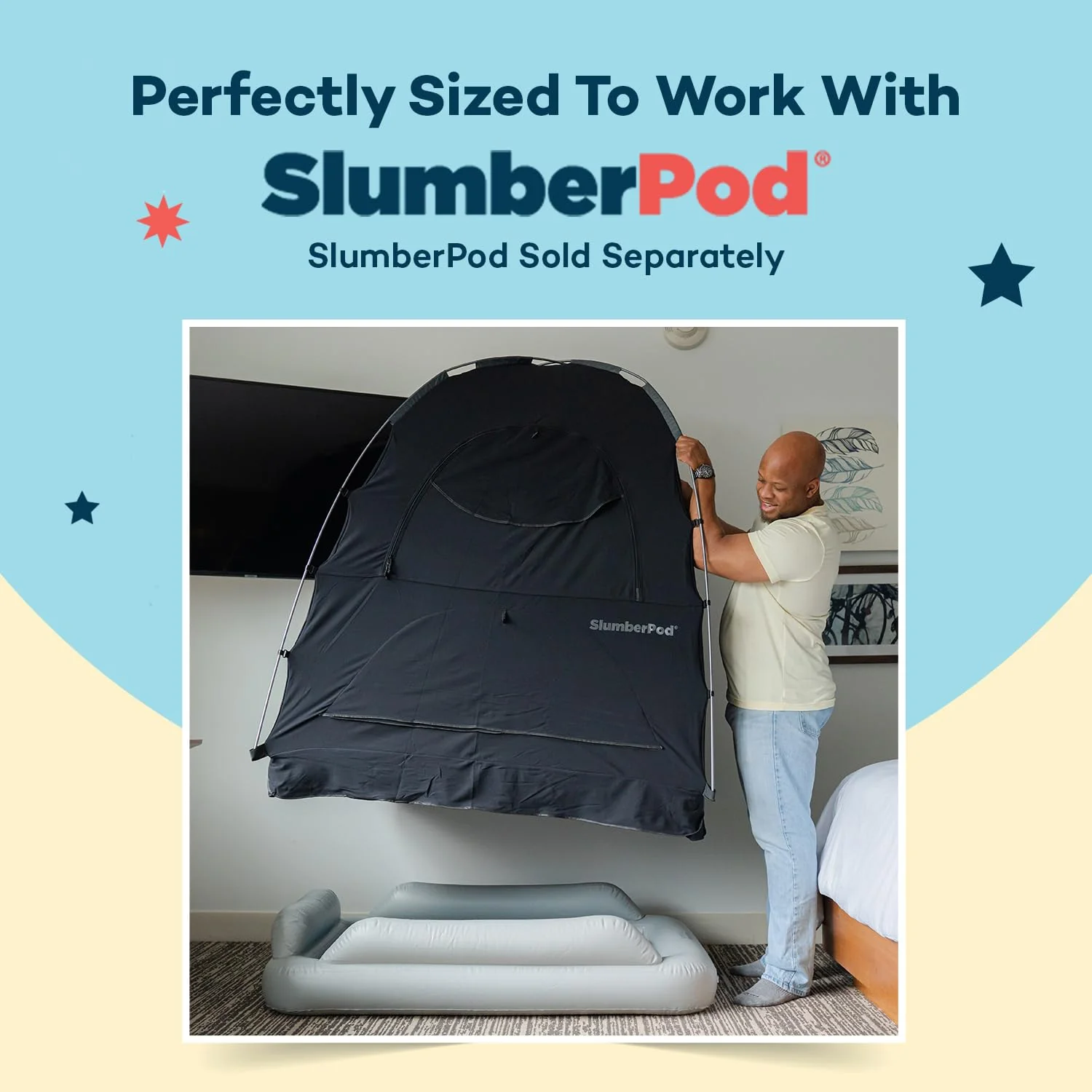 SlumberPod SlumberTot Inflatable Toddler Travel Bed