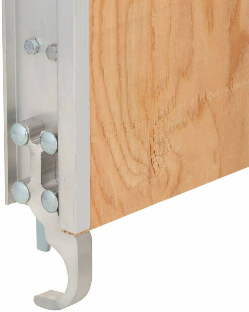 Metaltech 7 ft. x 19 in. Aluminum Scaffold Platform with Plywood Deck (3-Pack)