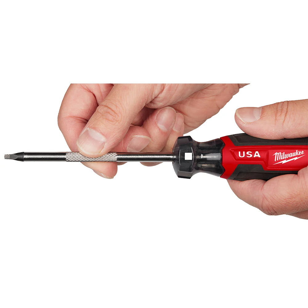 Milwaukee MT218 #2 Square 4 Cushion Grip Screwdriver - Made In USA