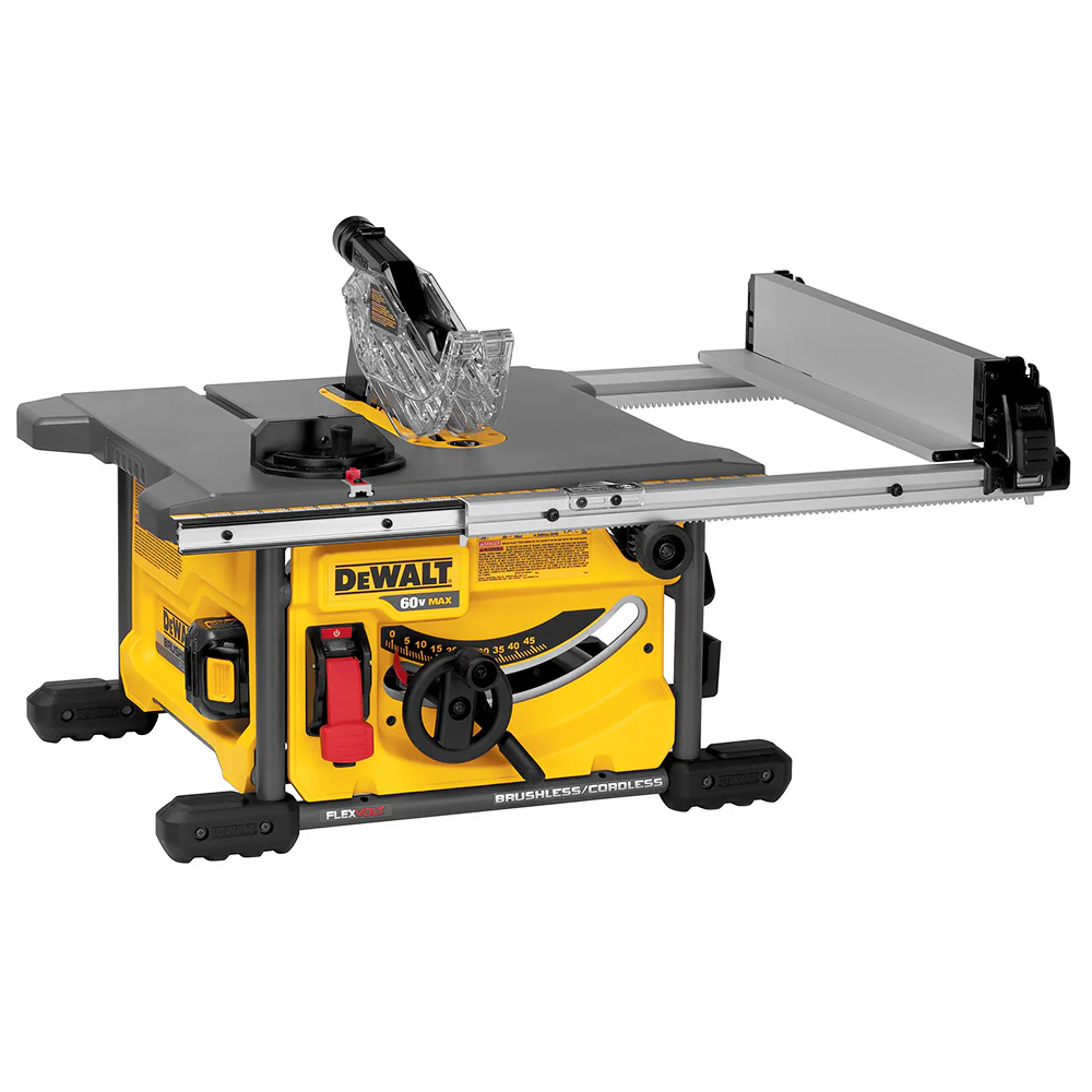 DeWALT DCS7485T1 60V FLEXVOLT 8-1/4-Inch Adjustable Table Saw Kit