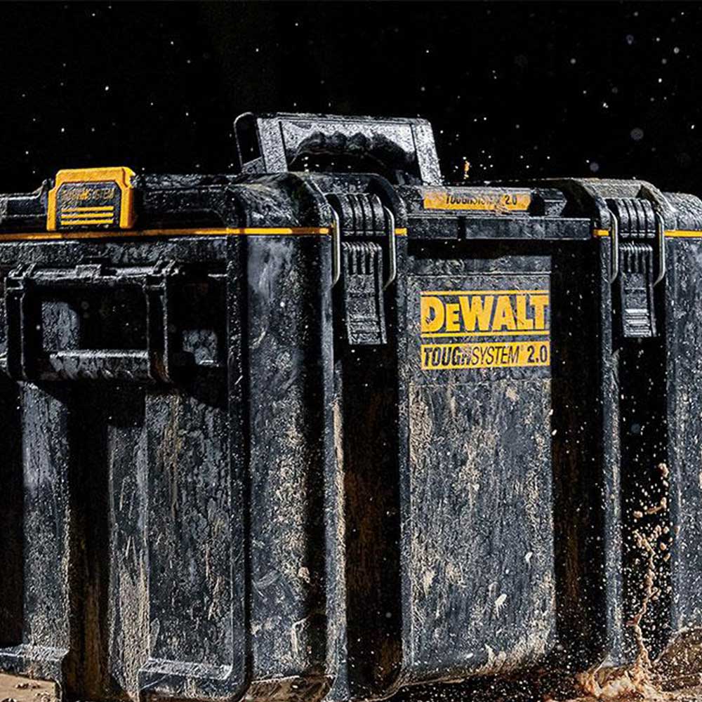 DeWALT DWST08400-KIT2 TOUGHSYSTEM 2.0 XL Toolbox w/ 2 Heavy-Duty Tool Trays