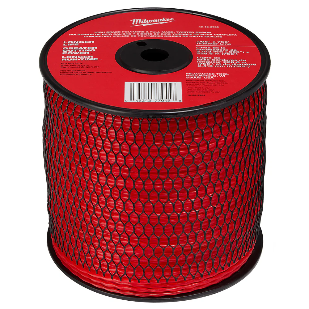 Milwaukee 49-16-2783 .095 x 750' Bulk Spool High Grade Trimmer Line