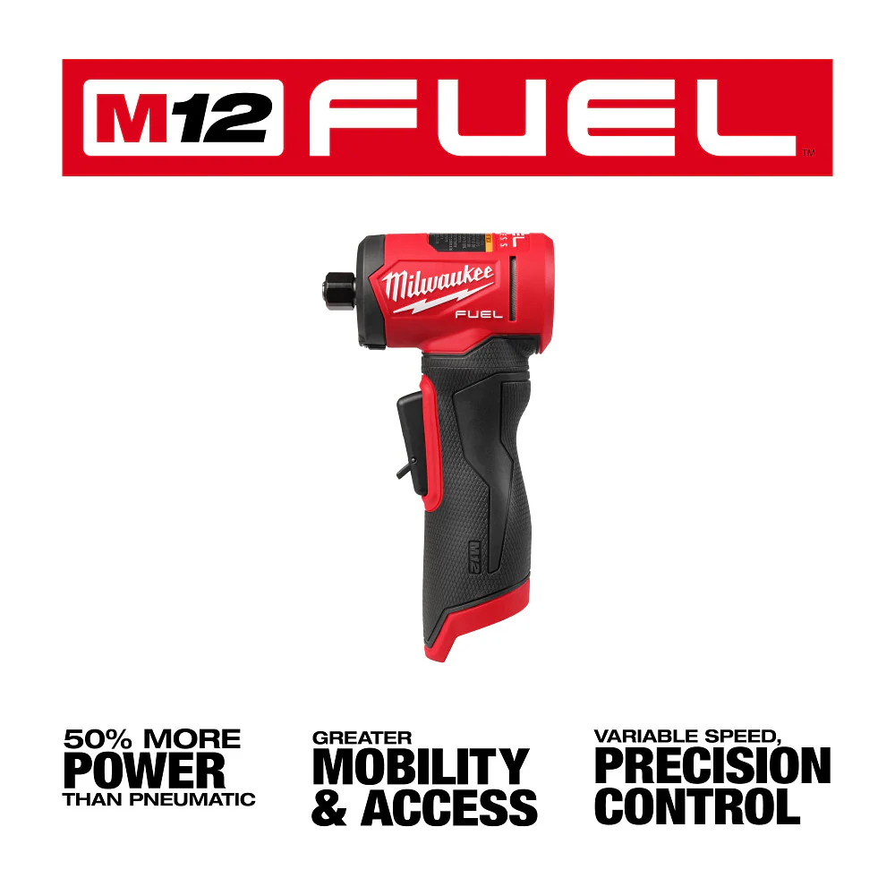 Milwaukee 3485-20 M12 FUEL 12V 1/4 Right Angle Die Grinder - Bare Tool