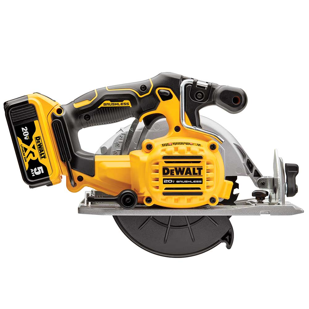 DeWALT DCS565P1 20V MAX 6-1/2 Brushless Cordless Li-Ion Circular Saw Kit