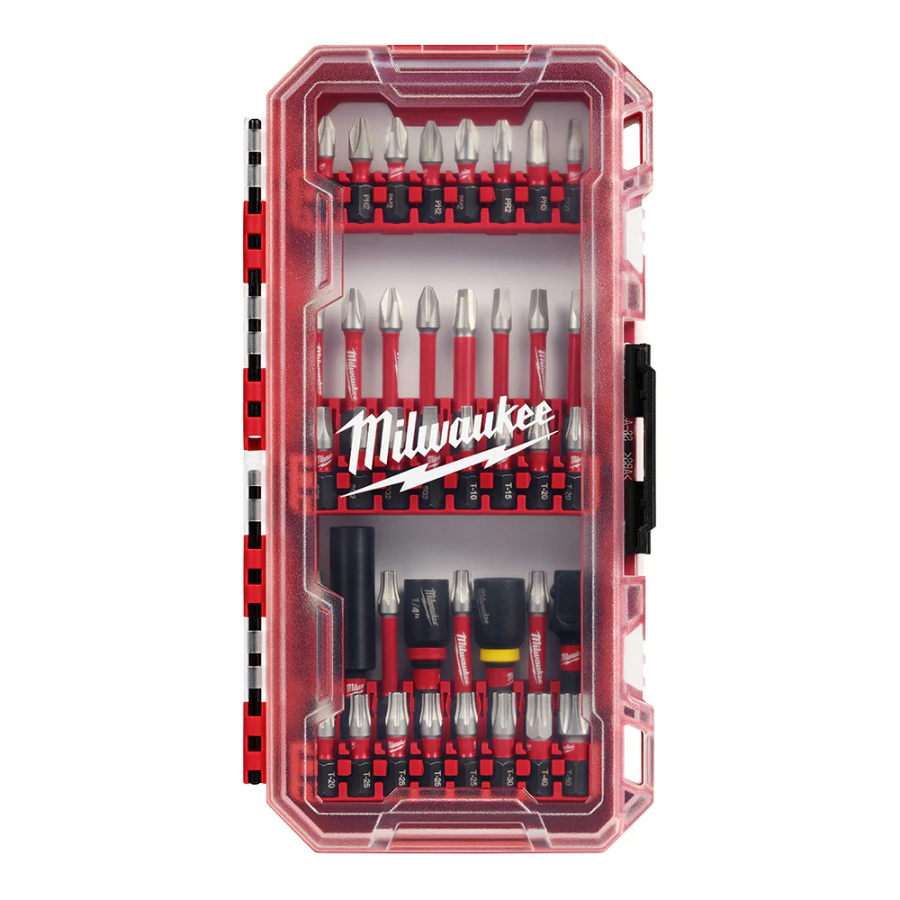 Milwaukee 48-32-5162 SHOCKWAVE Impact Drill Drive & Fasten PACKOUT Set - 60 PC