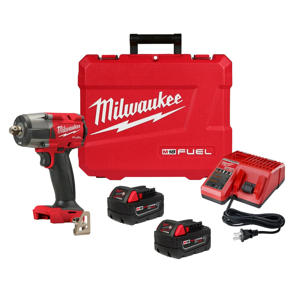 Milwaukee 2962P-22R M18 FUEL 18V 1/2 Mid-Torque Impact Wrench w/ Pin Detent Kit