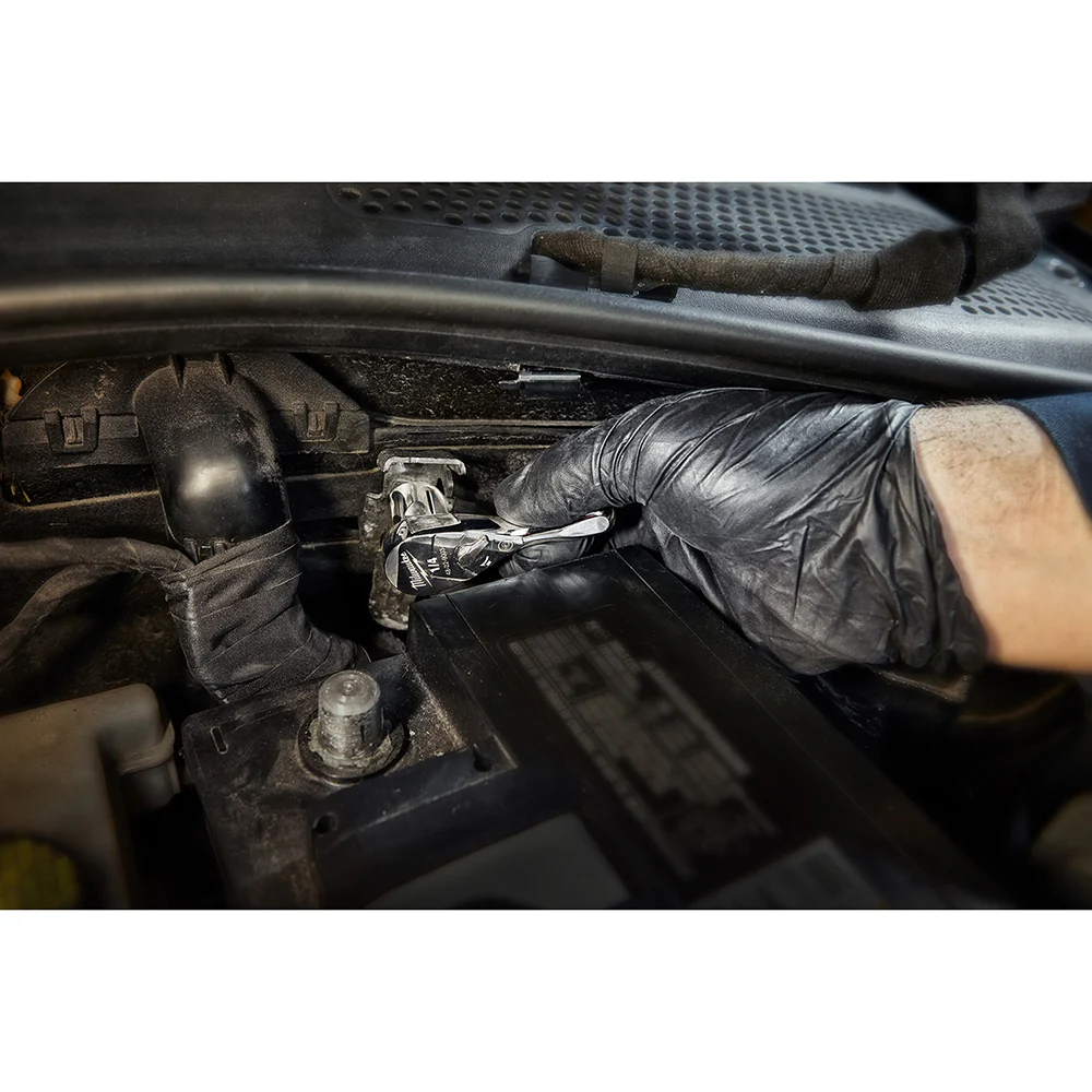 Milwaukee 48-22-9003 1/4 Drive 3 Ratchet Chrome Plated w/ Stubby Handle