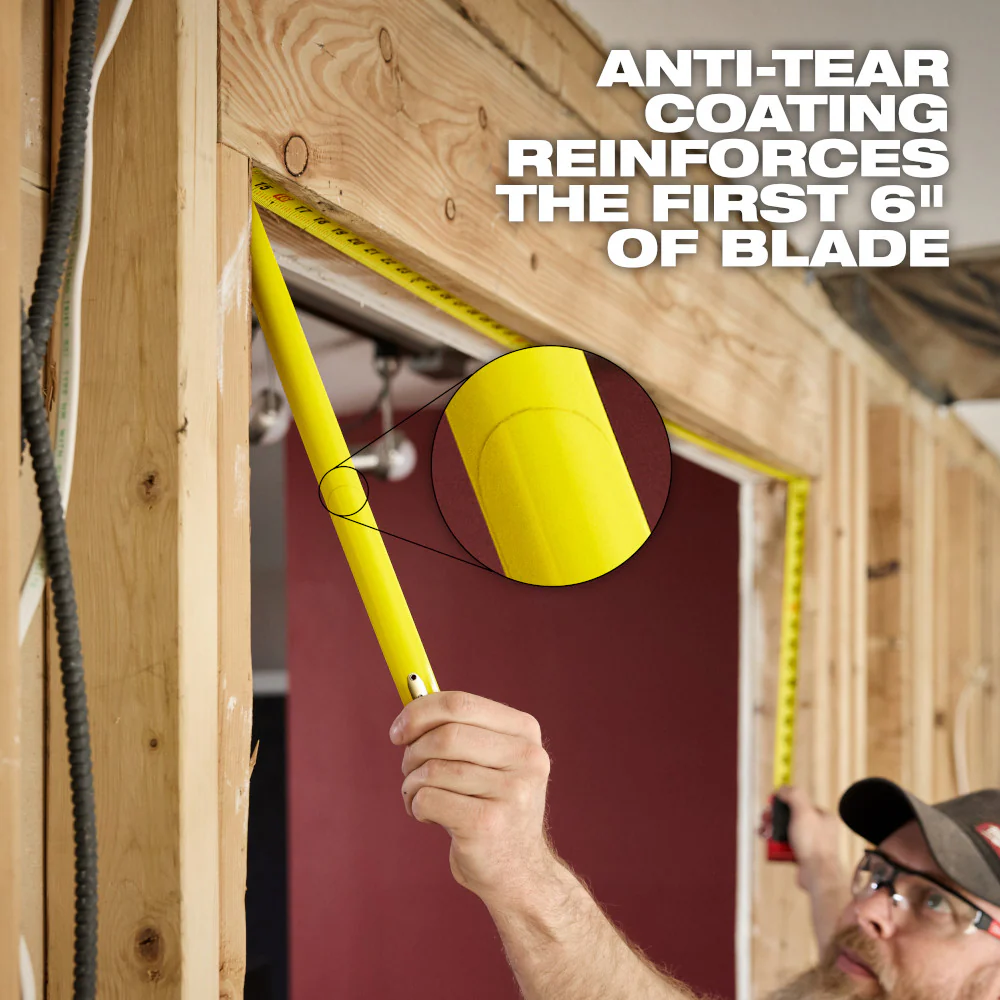 Milwaukee 48-22-1717 5m-16' Compact Impact Resistant Tape Measure w/ Belt Clip