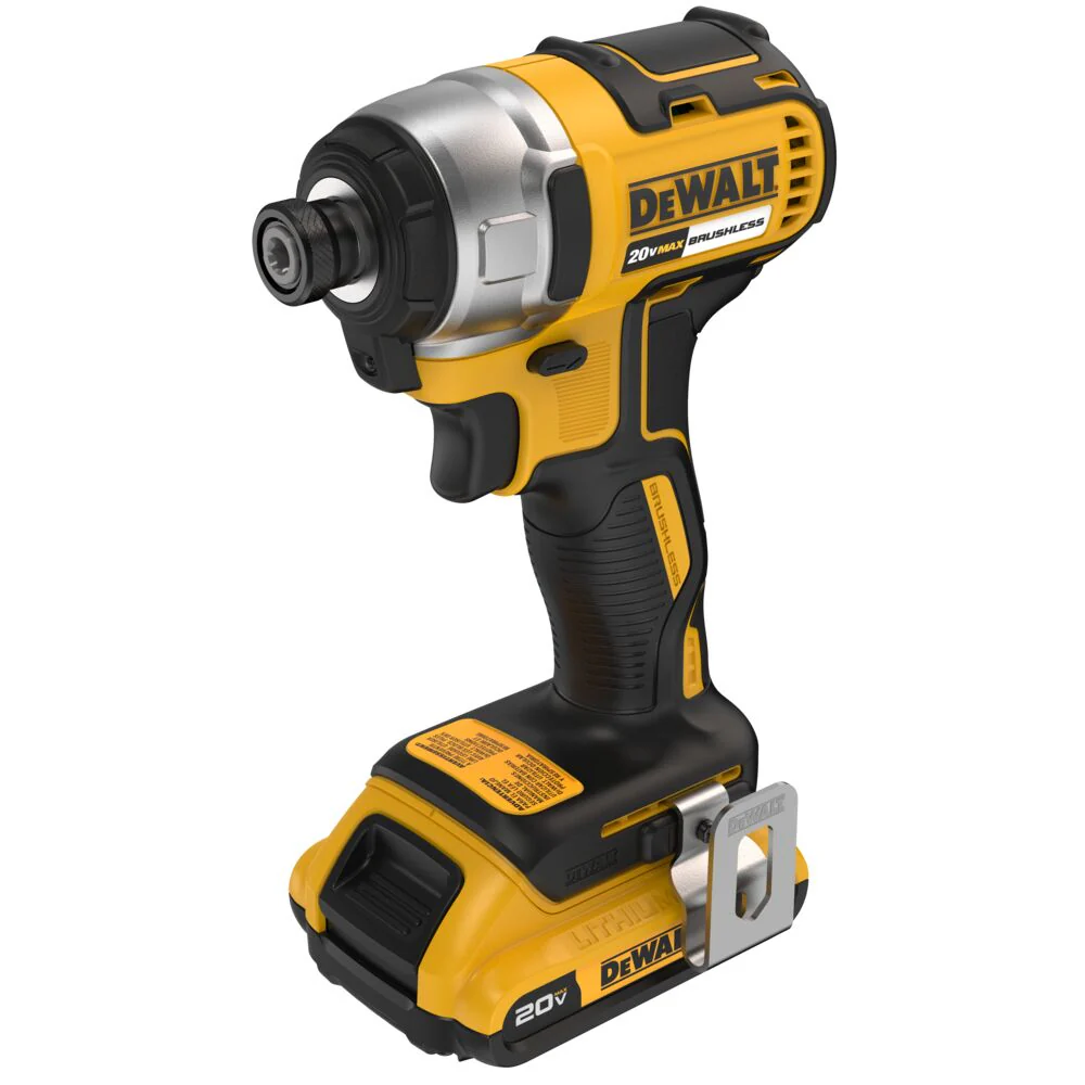 DeWALT DCF787D1 20V MAX 1/4 Brushless Li-Ion Impact Driver/Drill Kit
