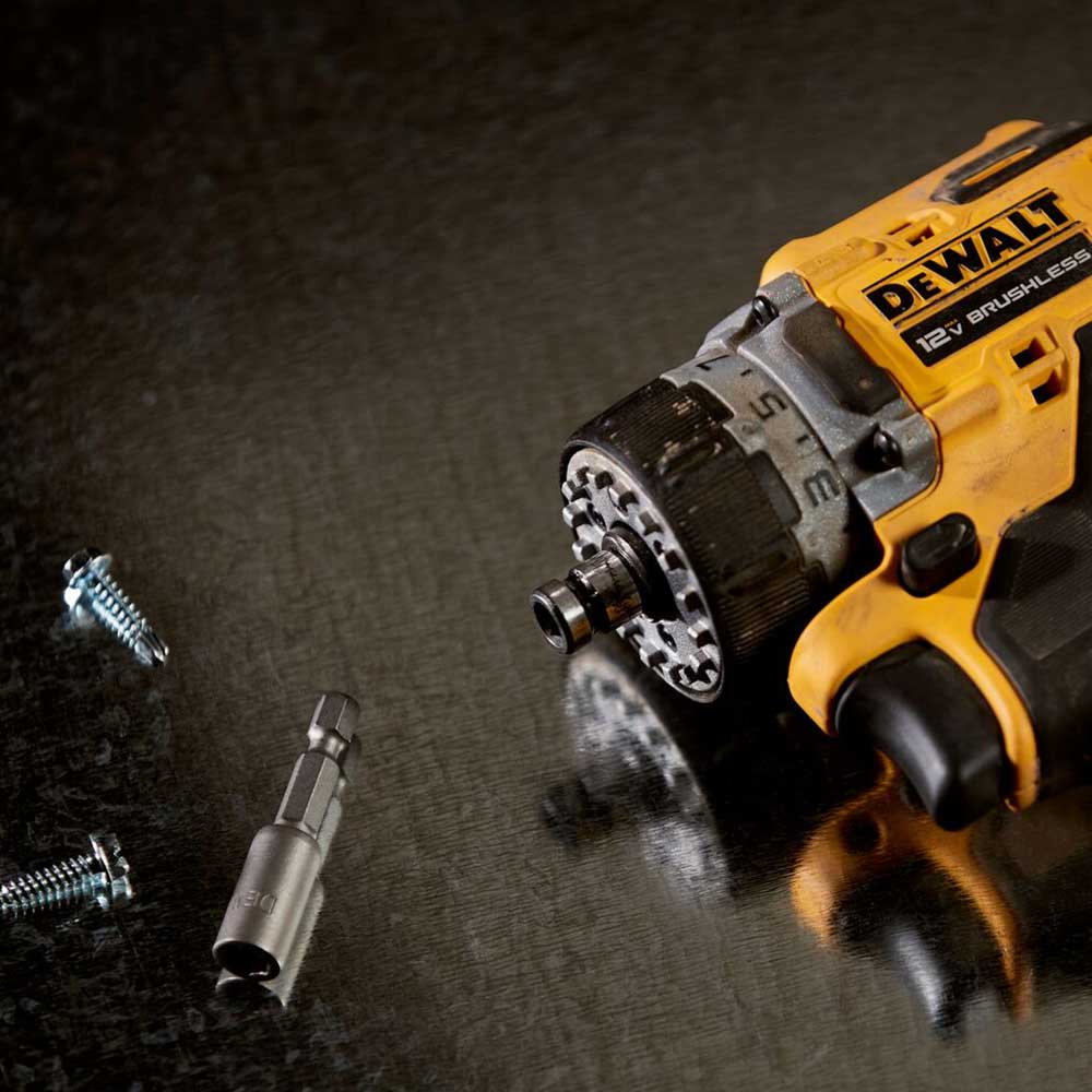 DeWALT DCD703F1 12V XTREME 5 in 1 Brushless Cordless Multi-Head Drill/Driver Kit