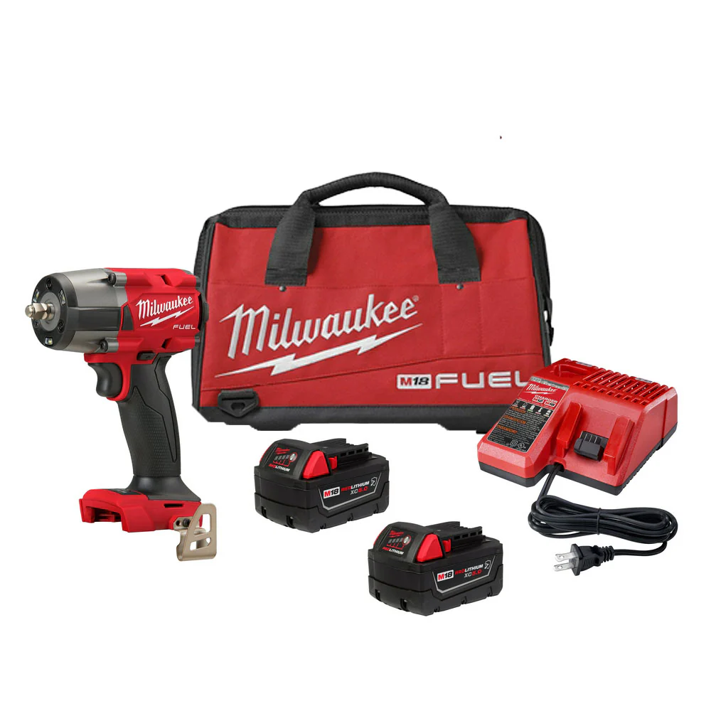 Milwaukee 2960-22R M18 FUEL 18V 3/8 Mid-Torque Impact Wrench w/ Ring Kit