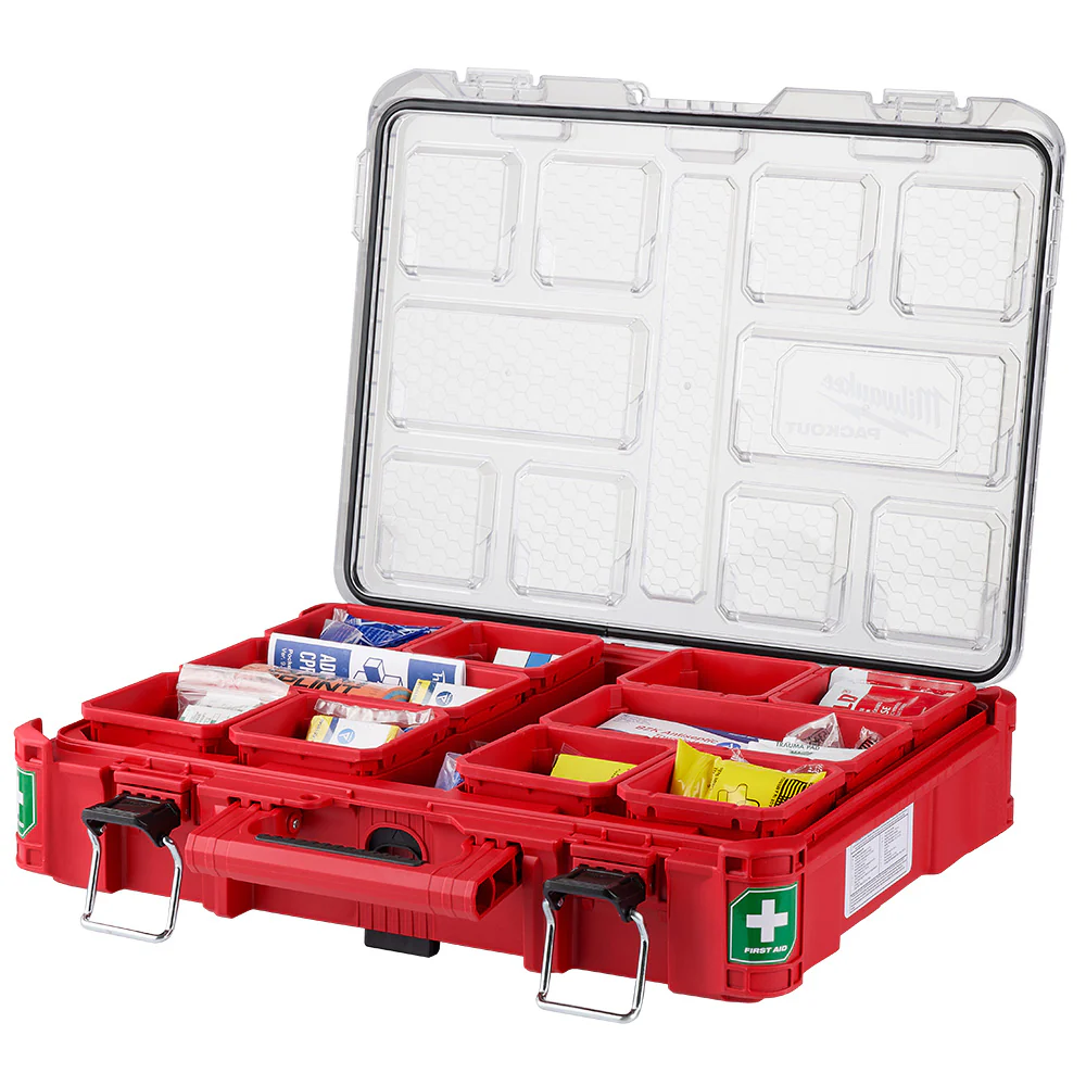 Milwaukee 48-73-8430C 193PC Class B Type III PACKOUT First Aid Kit