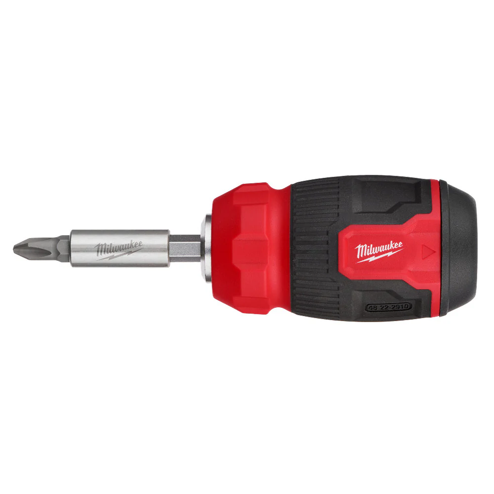 Milwaukee 48-22-2906 14-in-1 Ratcheting Screwdriver and 8-in-1 Screwdriver -2 PC