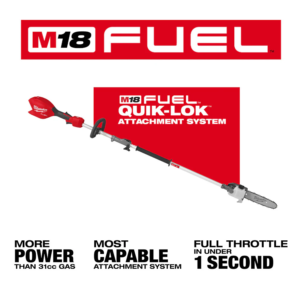 Milwaukee 3016-80PS M18 FUEL 18V Pole Saw QUIK-LOK - Recon