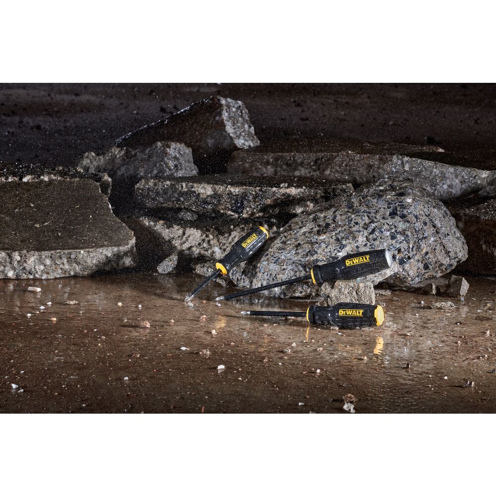 DEWALT DWHT65102 TOUGHSERIES MAX FIT Professional Grade Screwdriver Set - 8 PC