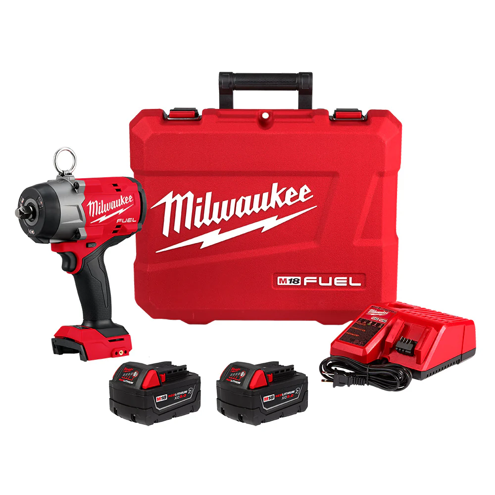 Milwaukee 2966-22 M18 FUEL 18V 1/2 High Torque Impact Wrench w/ Pin Detent Kit