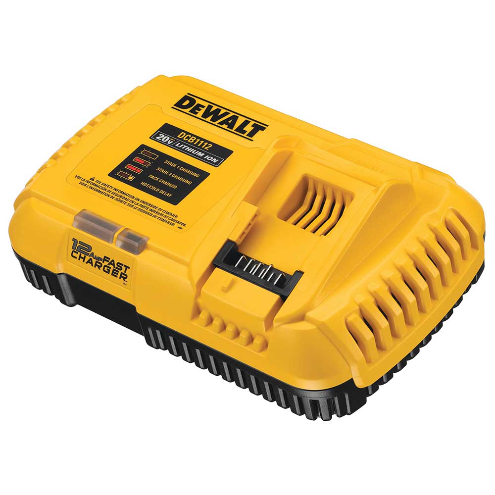 DeWALT DCB1112 12 Amp Double Insulated Design Fast Charger