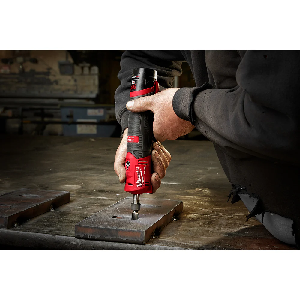 Milwaukee 2486-22 M12 FUEL 12V 1/4 Cordless Brushless Straight Die Grinder Kit