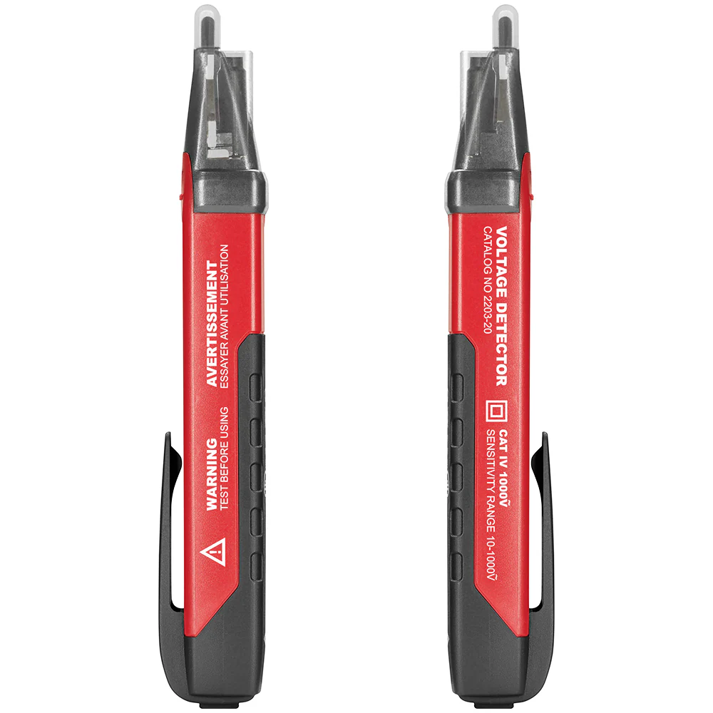 Milwaukee 2203-20 50 - 1.000V Safety Rated Dual Range Voltage Detector
