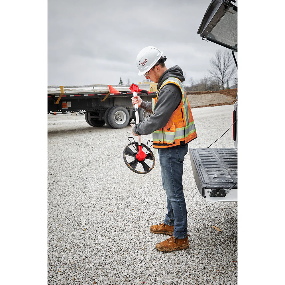 Milwaukee 48-22-5112 12 Digital Measuring Wheel w/ IP54 Backlit Screen