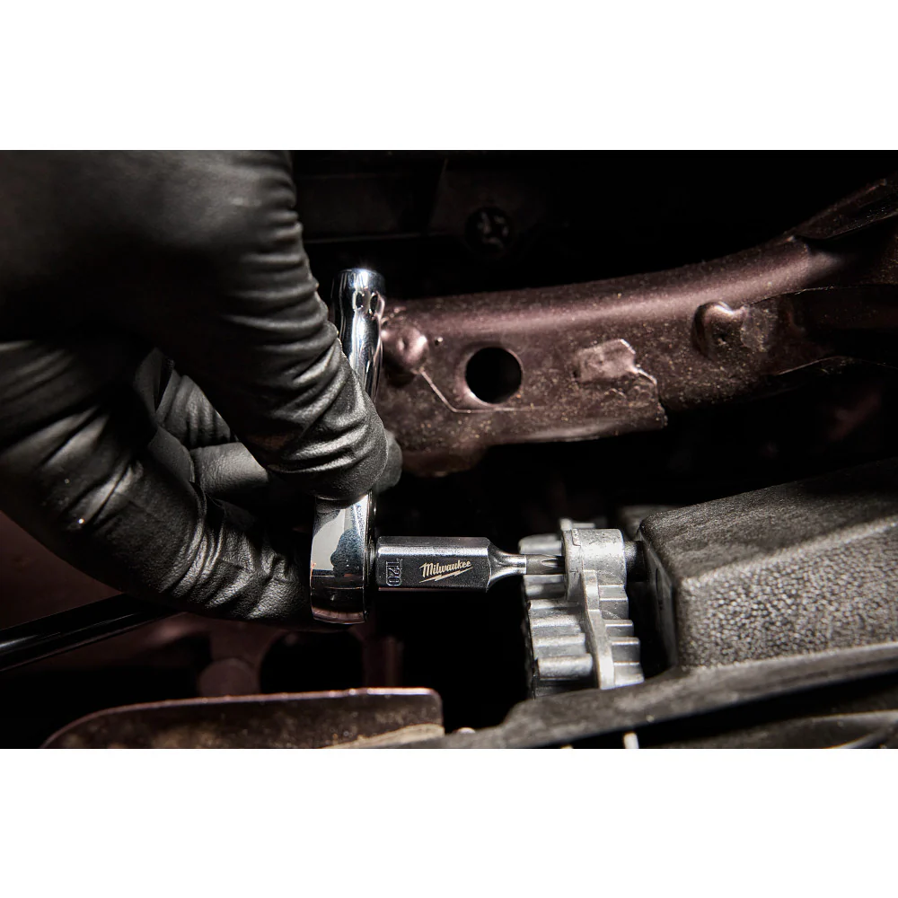 Milwaukee 48-22-9535 1/4 - 3/8 Drive Tamper Proof TORX Bit Socket Set - 13 PC