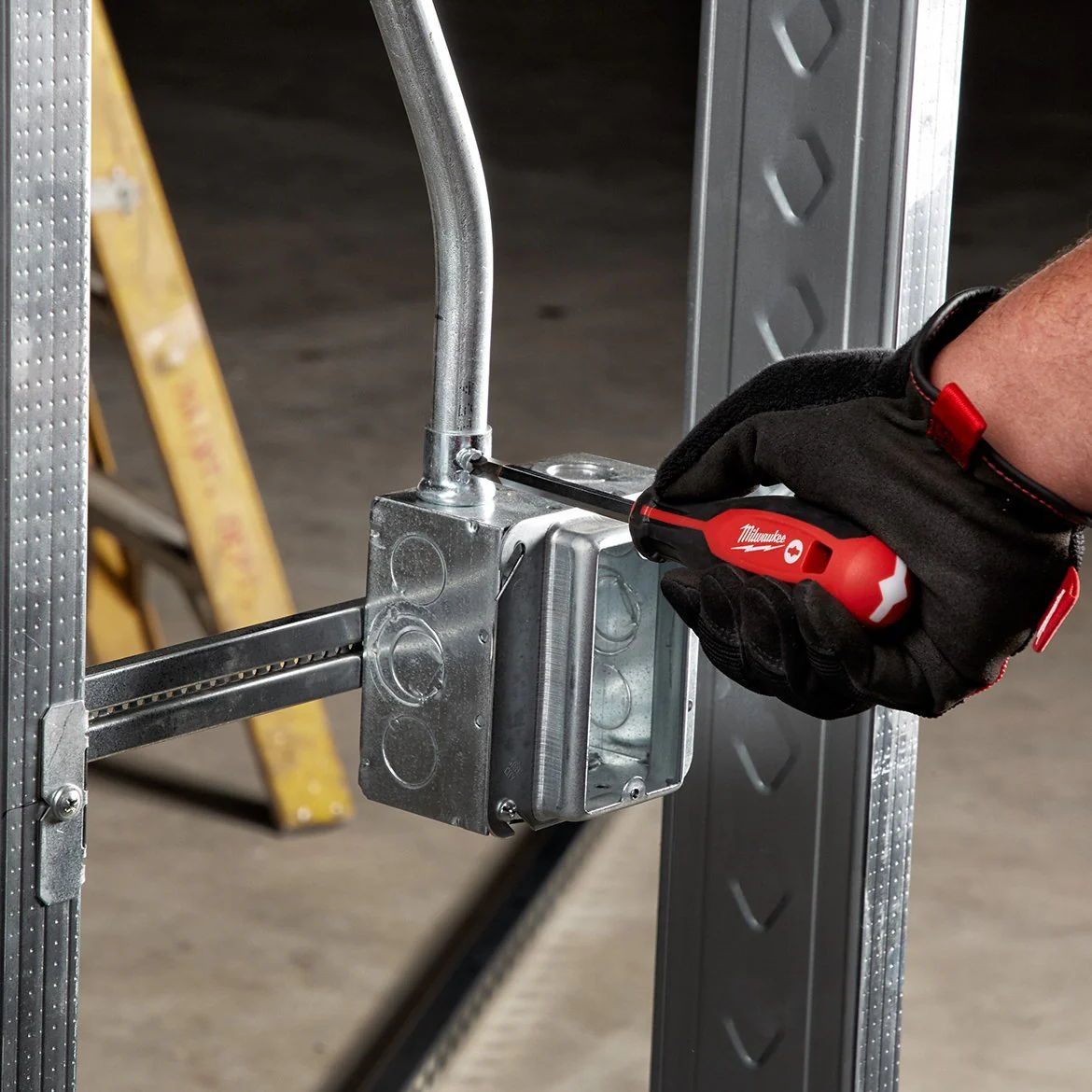 Milwaukee 48-22-2708 Hex Wrench Ready Magnetic Tips Screwdriver Set w/ ECX - 8pc