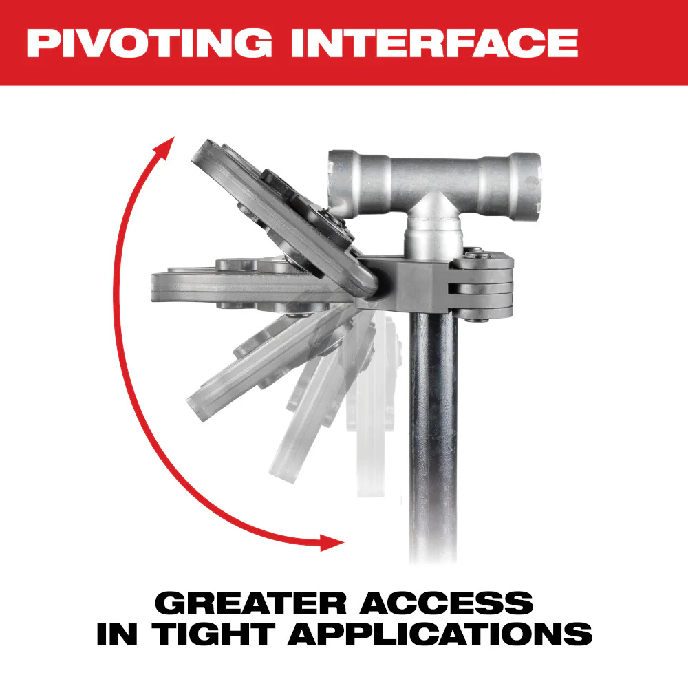 Milwaukee 49-16-2697X 1/2-2 IPS-P Pivoting Press Ring Kit for M18 FORCE LOGIC