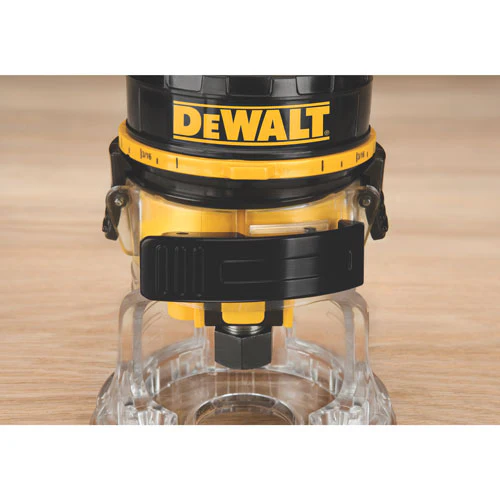 DeWALT DWE6000 1/4 Collet Single Speed Laminate Trimmer Cutter - Electric
