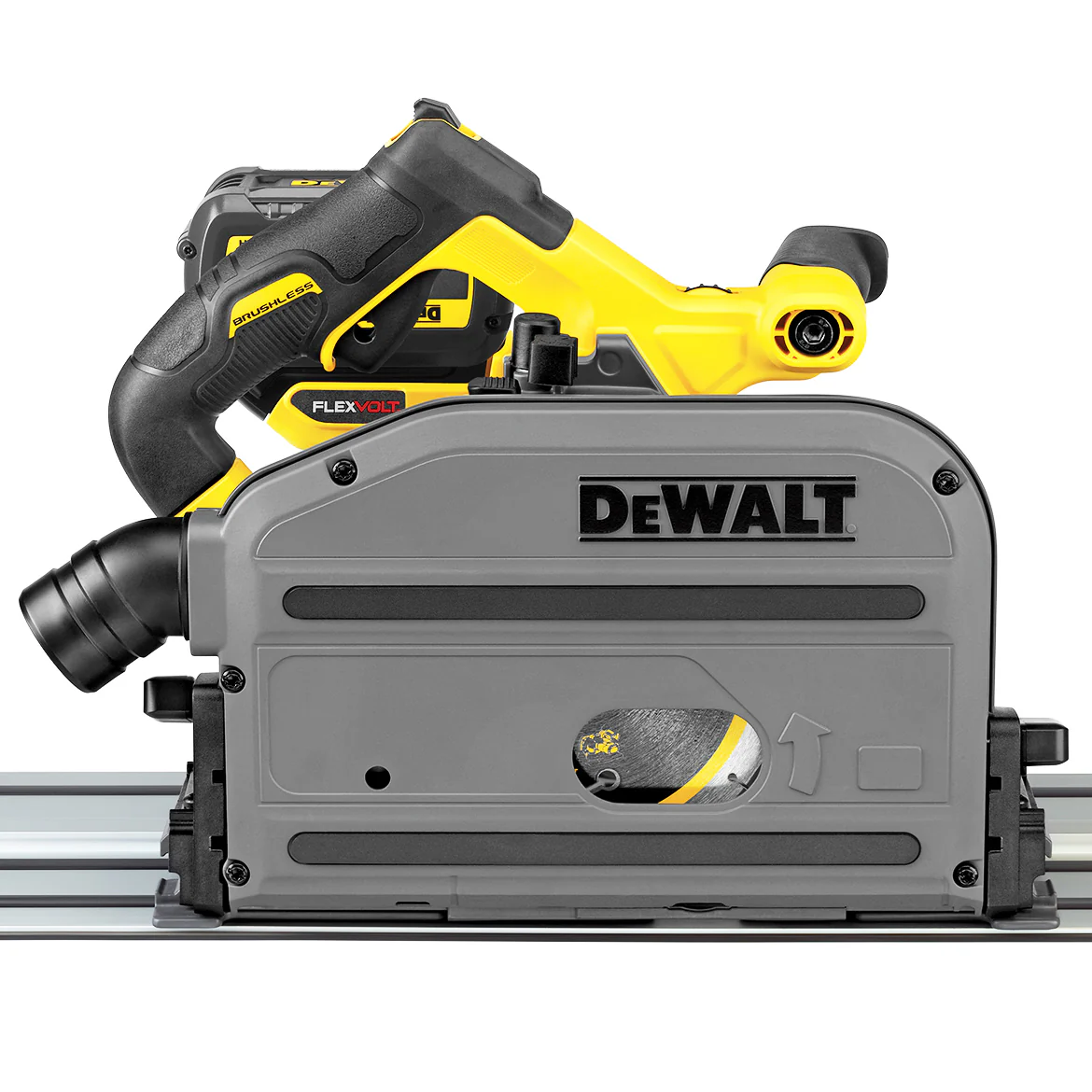 DeWALT DCS520ST1-KIT 60V 6-1/2  Track Saw Kit w/ Track FLEXVOLT 6Ah Battery 2PK