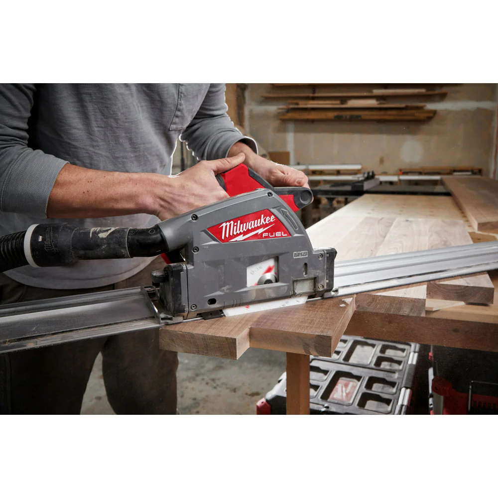 Milwaukee 2831-21TB M18 FUEL 18V Track Saw Kit w/ 55 Track Saw Guide and Blade