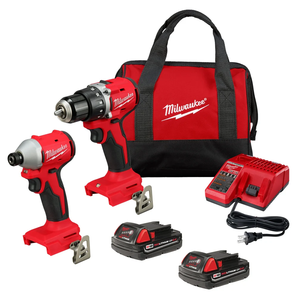 Milwaukee 3692-22CTHZ M18 18V Compact Brushless 2-Tool Combo Kit w/ M18 Hackzall