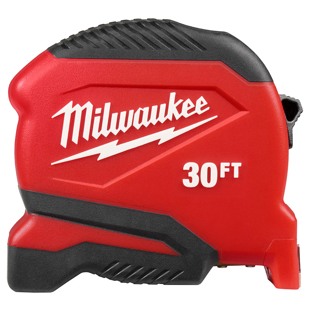 Milwaukee 48-22-1730 30' Compact Impact Resistant Tape Measure w/ Belt Clip