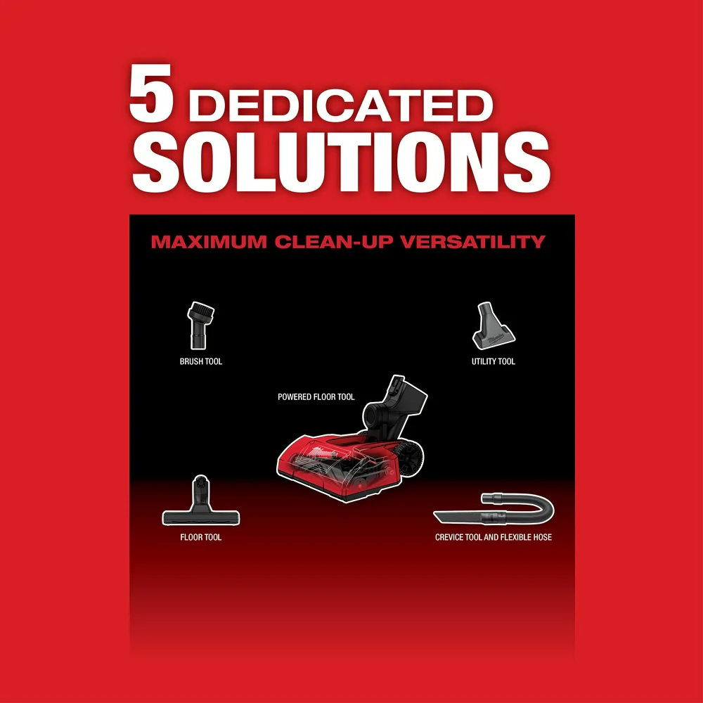 Milwaukee 0940-80 M18 FUEL 18V Cordless Compact Vacuum - Bare Tool.Recon