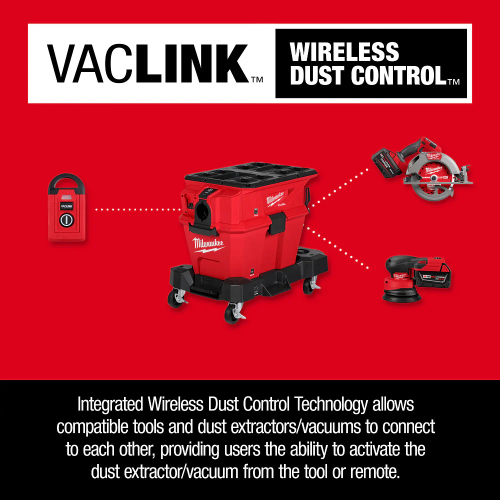 Milwaukee 0952-20 VACLINK Wireless Dust Control Remote
