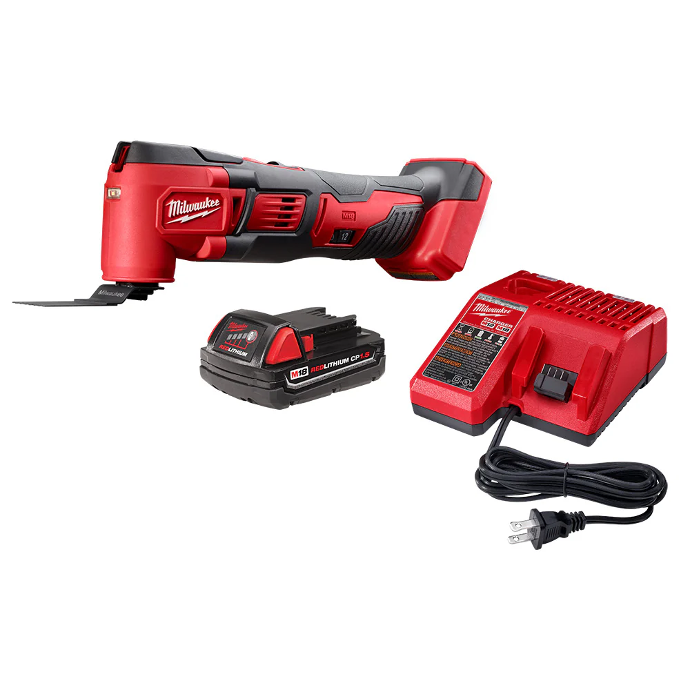 Milwaukee 2626-21 M18 18V Cordless Lithium-Ion Multi-Tool Kit