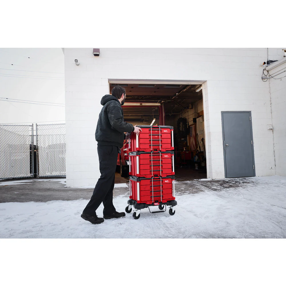 Milwaukee 48-22-9492 Metric/SAE Wrench Set w/ PACKOUT 4 Drawer Tool Box - 60PC