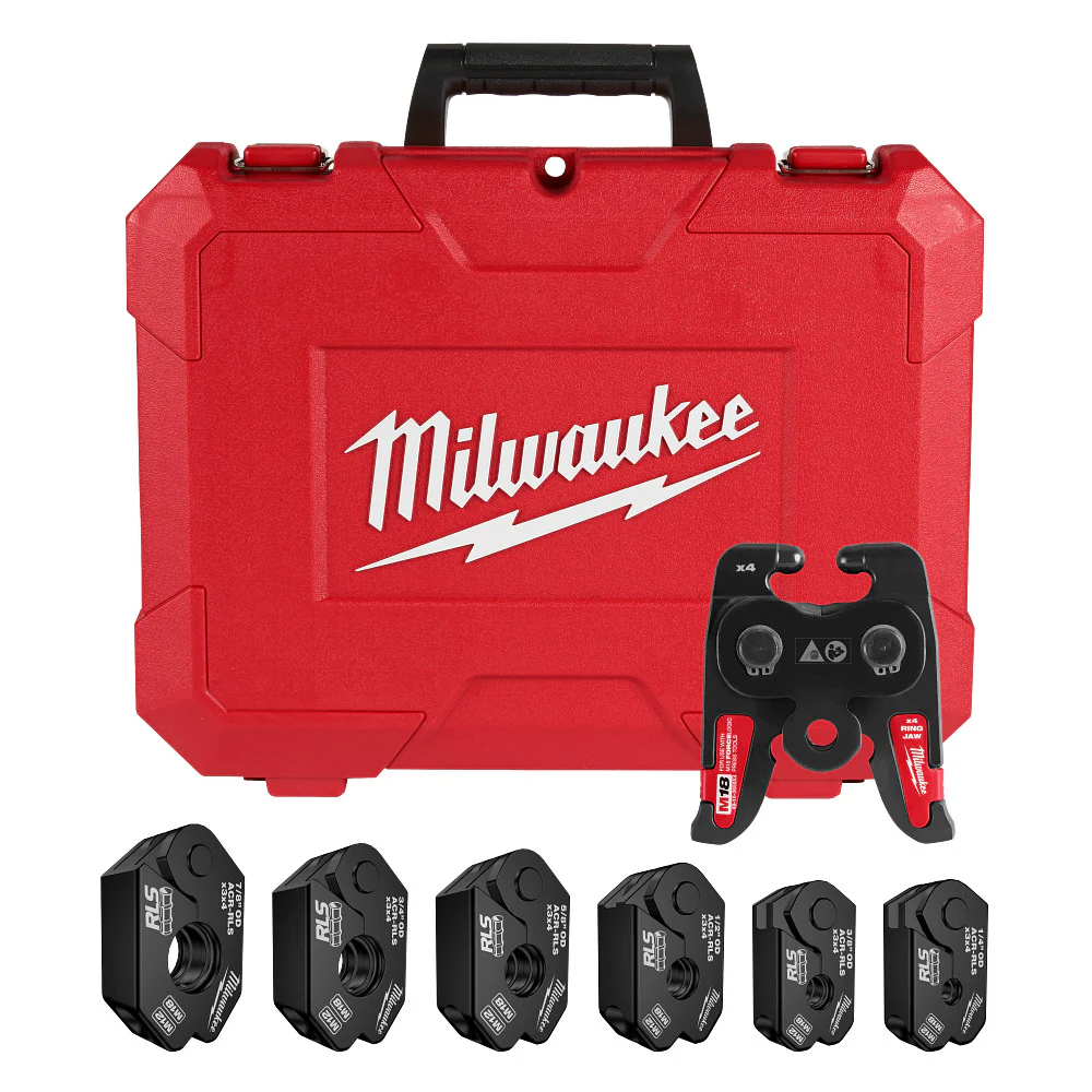 Milwaukee 49-16-2661RX 1/4�7/8 RLS Pivoting Press Ring Kit for M18 Press Tool