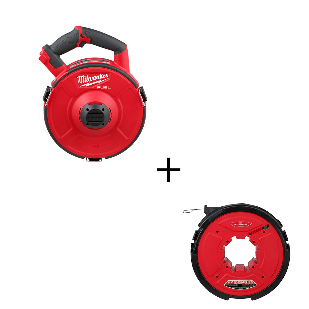 Milwaukee 2873-20S240 M18 FUEL 18V Angler Pulling Fish Tape w/ 240' x 1/8 Steel