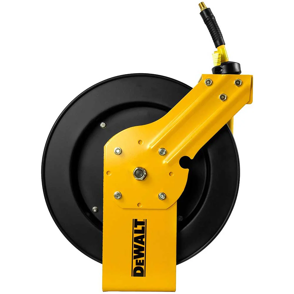 DeWALT DXCM024-0374 3/8 x 50' Single Arm Auto Retracting Air Hose Reel