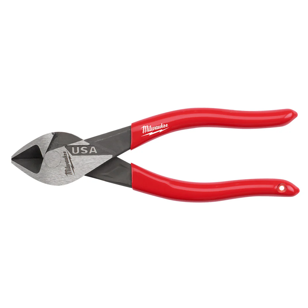 Milwaukee MT506 6 Diagonal Dipped Grip Cutting Pliers - Made In USA