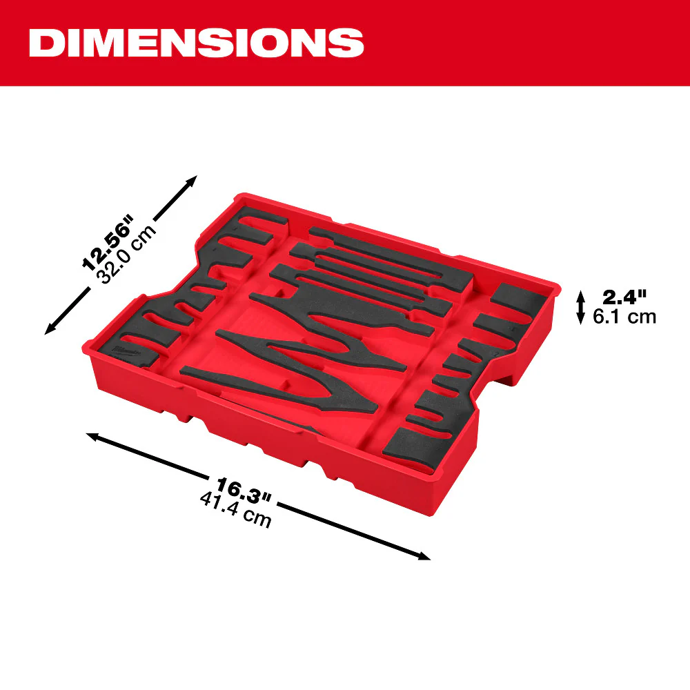 Milwaukee 48-22-0159 Pliers/Pick Tool Set w/ PACKOUT Storage Drawers - 10PC