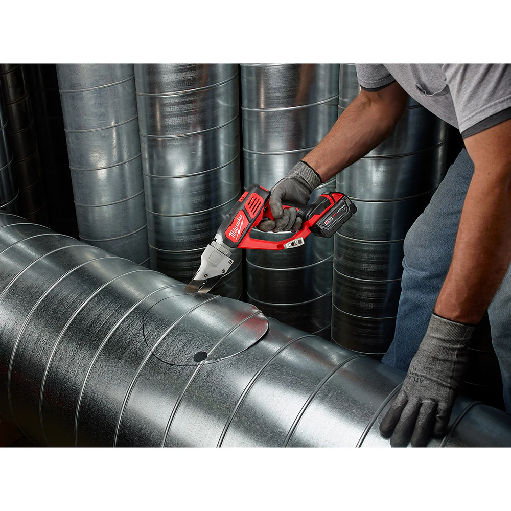 Milwaukee 2637-20 M18 18V 18 Gauge Single Cut Shear w/ Contractor Bag -Bare Tool