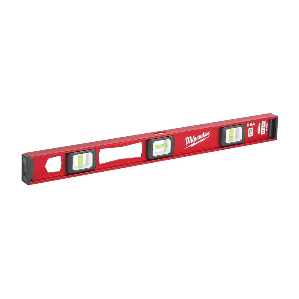 Milwaukee MLIBM24 24 Heavy Duty Frame All Metal Magnetic I-Beam Level