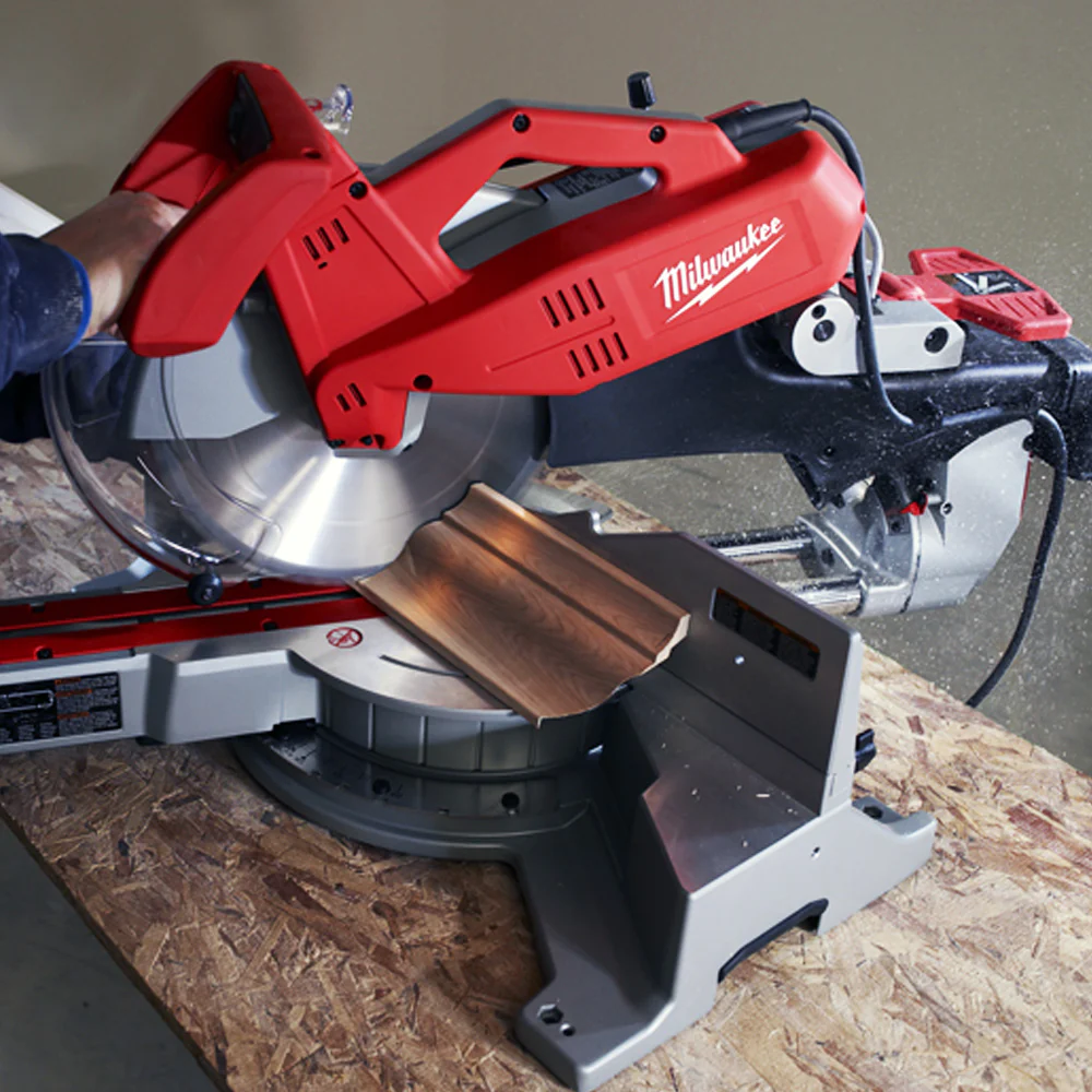 Milwaukee 6955-80 120V AC 12 Dual-Bevel Sliding Compound Miter Saw - Reconditioned