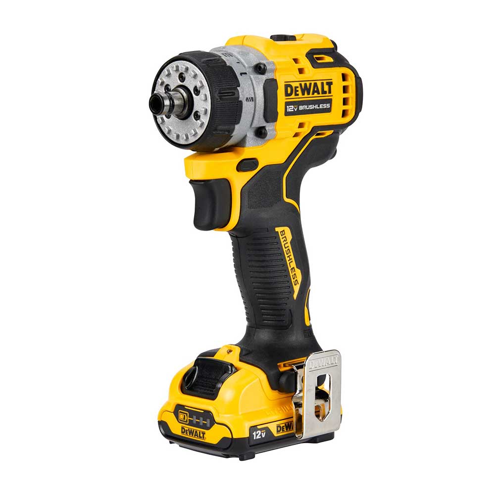 DeWALT DCD703F1 12V XTREME 5 in 1 Brushless Cordless Multi-Head Drill/Driver Kit
